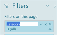 Rename a filter