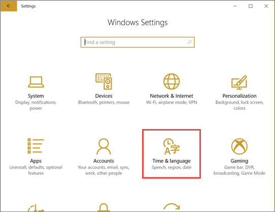 Screenshot of Power BI Desktop showing the Windows settings dialog box.