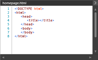 Blend - простая HTML-страница