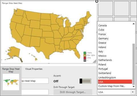 Screenshot of the specific map that you selected.