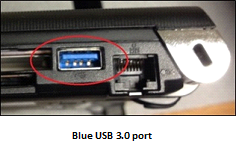 синий порт USB 3.0