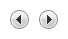 Снимок экрана: две кнопки с черными треугольниками 
