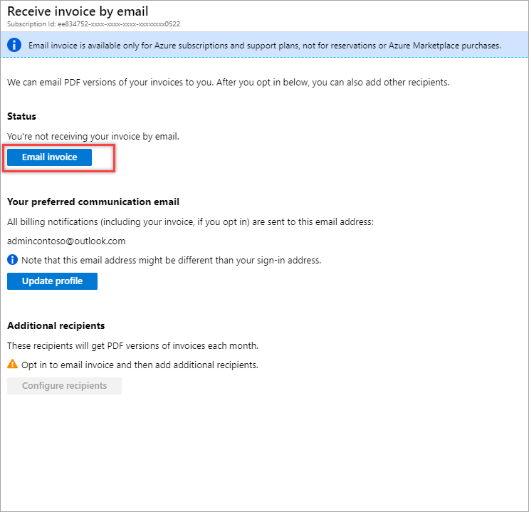Screenshot that shows the opt-in flow step 2