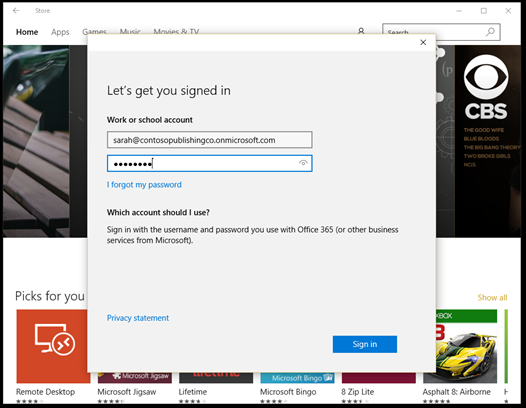 how to get an app into the windows store