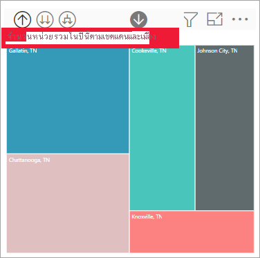 Screenshot of the treemap showing all data for TN.