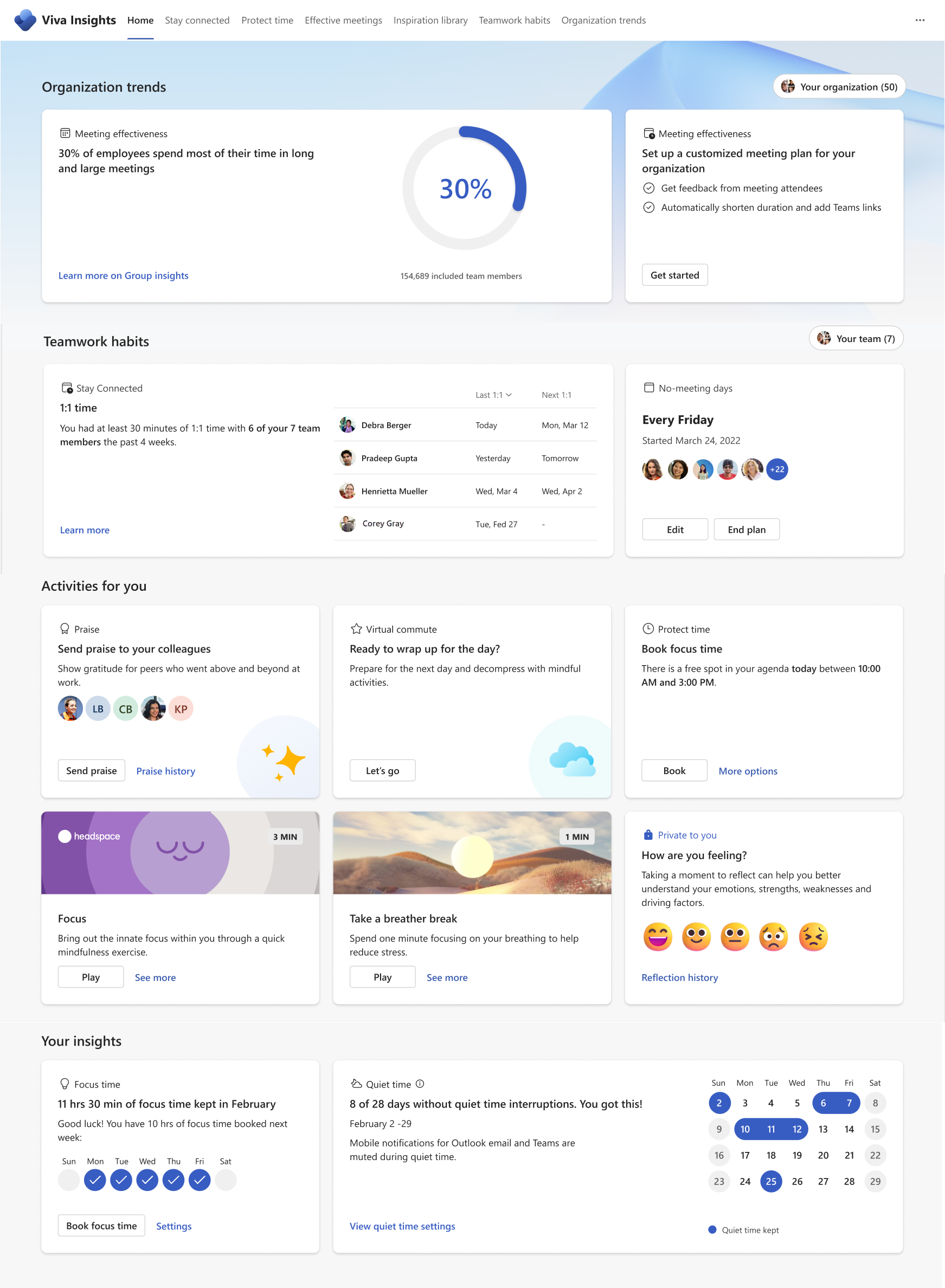What Is Viva Insights : Einführung in Viva Insights – IXDVUA