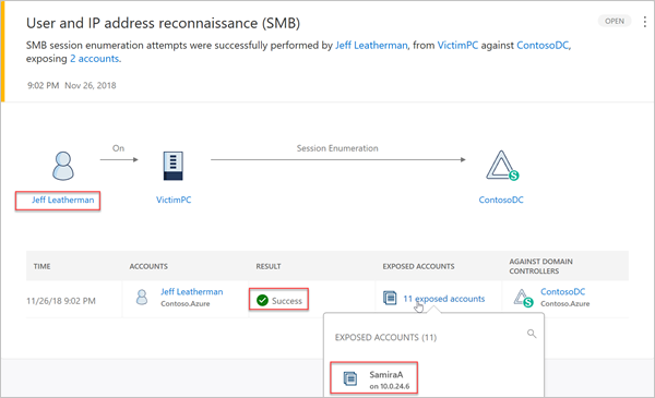 Defender for Identity Detecting SMB reconnaissance