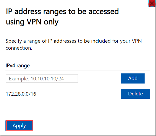 Configure VPN 3