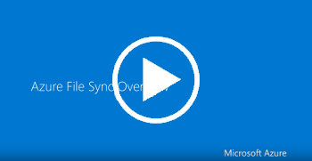Screencast of the Introducing Azure File Sync video - click to play!