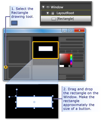 How to draw a rectangle