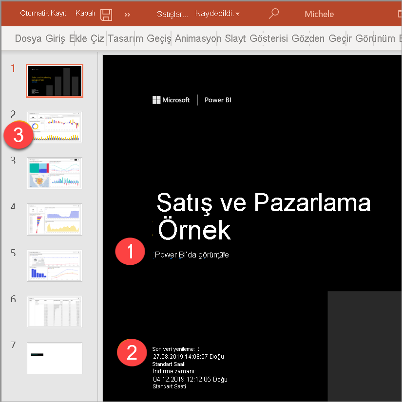 PowerPoint opens