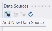 Add new data source in Visual Studio