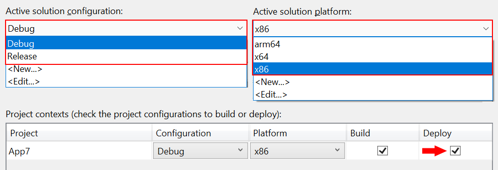 Enabling Deploy in Configuration Manager