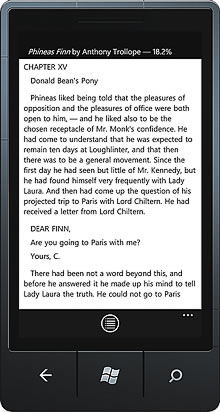 A Page from PhineasReader Showing Paragraph Indenting