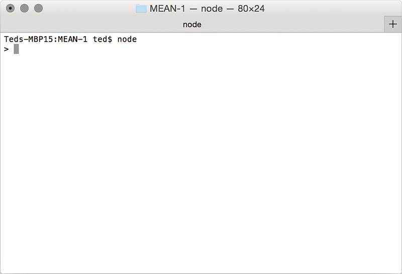 Node.js 正在运行；不，认真地讲，它正在运行