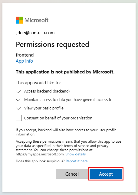 请求权限的浏览器身份验证弹出窗口的屏幕截图。