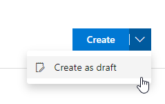 Create PR draft