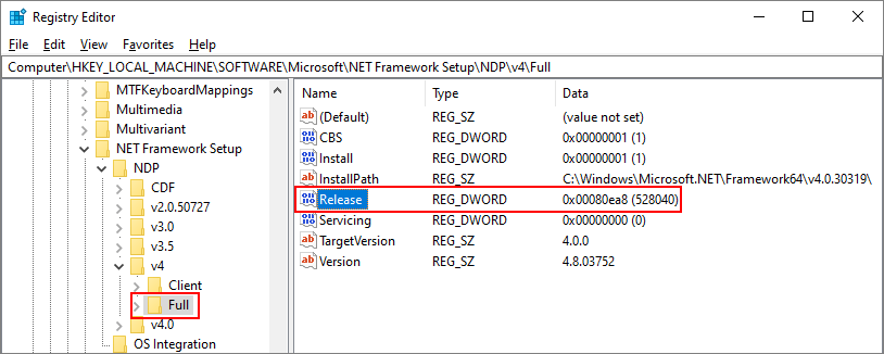 FIG example .net framework 4.5