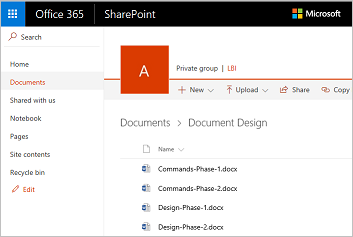 SharePoint 中相同文件的列表