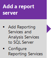 Add a report server