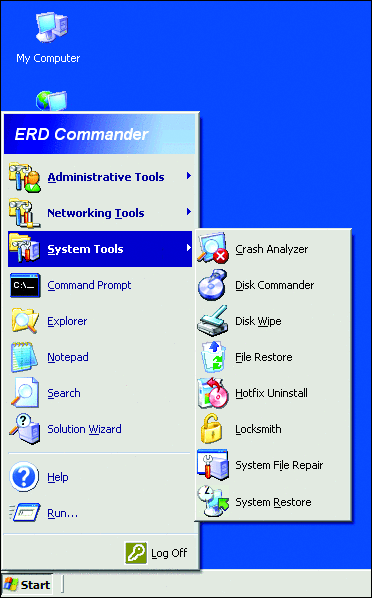 图 3 ERD Commander