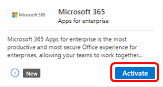 Microsoft 365 应用企业版磁贴