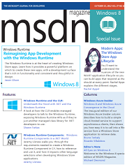 MSDN Magazine Windows 8 特刊 2012