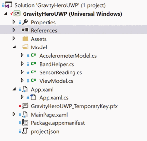 Visual Studio 方案與範例專案和資料模型