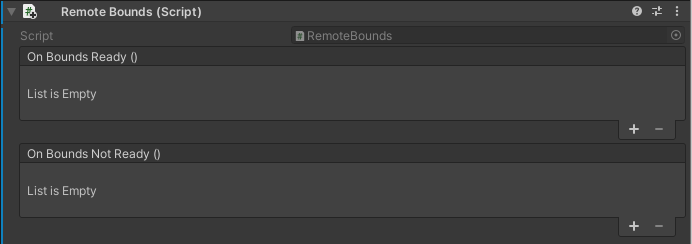新增 RemoteBounds 元件