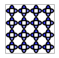 A tiled DrawingBrush