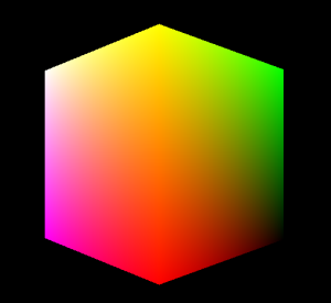 simple opengl cube