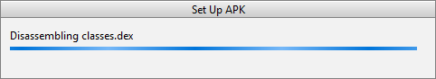 Setting up the APK